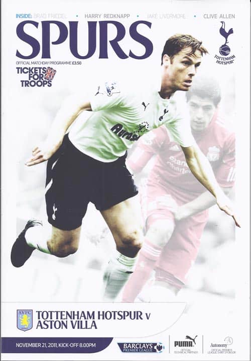 Tottenham Hotspur FC v Aston Villa FC